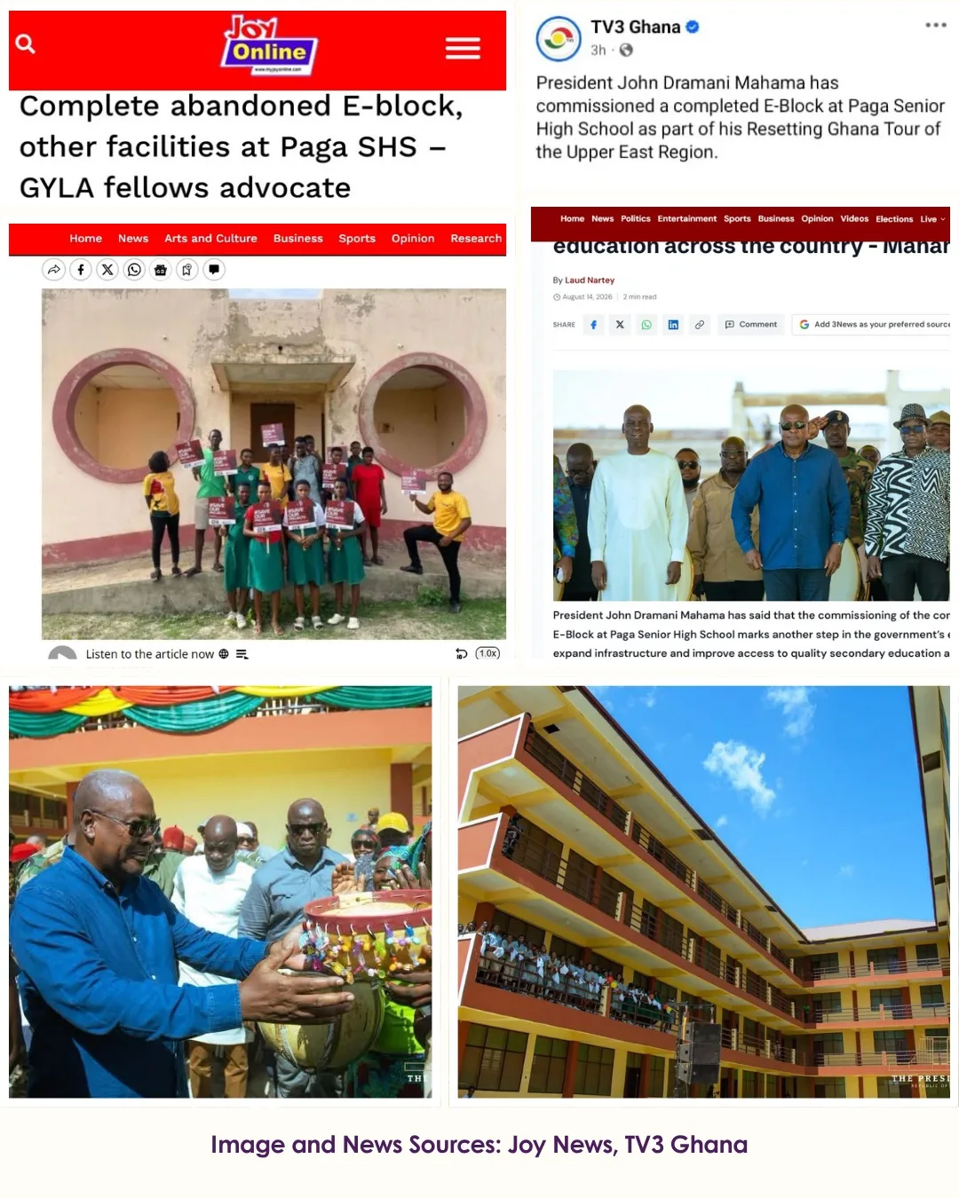 From Advocacy to Action: The Paga SHS E-Block Journey